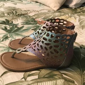 Justice mermaid sandals